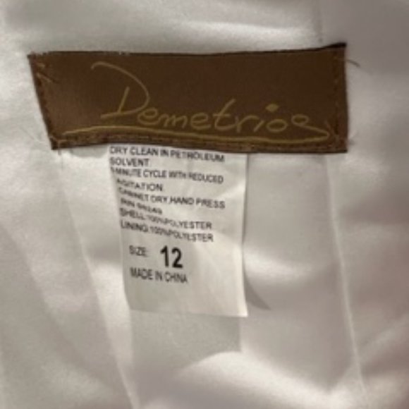 Astonishing wedding dress! Size 12 - Demetrios - Picture 12 of 14